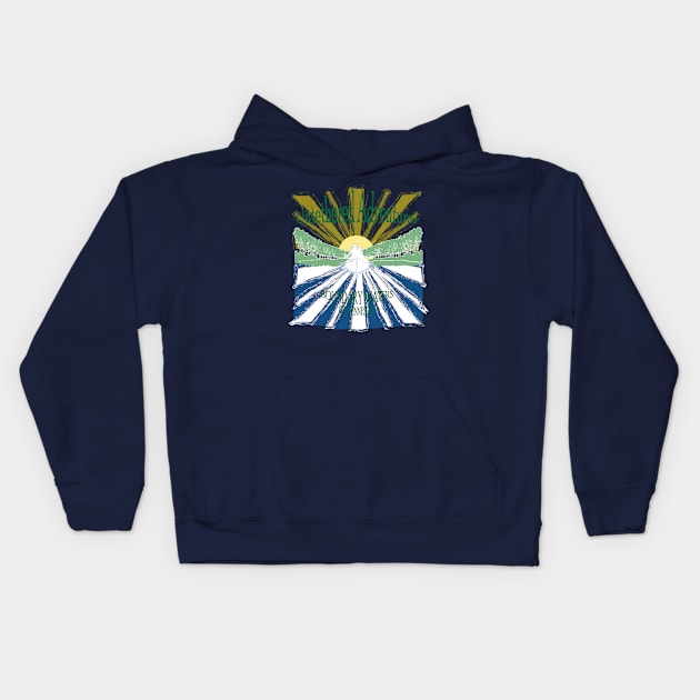 sunrise Kids Hoodie by Untethered Adventures 